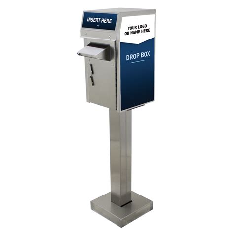 flushmount money drop box stainless steel|stainless steel rental drop box.